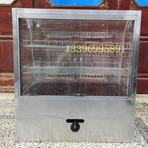 Gas desktop insulation cabinet Chestnut display cabinet Food gas insulation cabinet Commercial insulation display cabinet Insulation cabinet