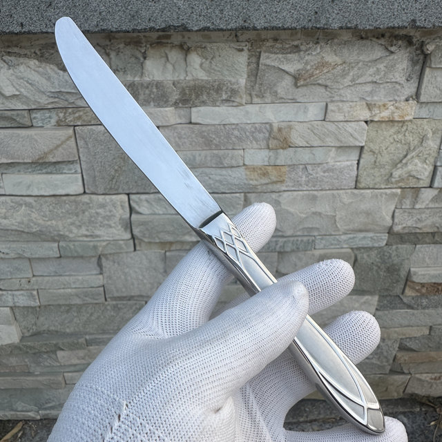 Sharp Japanese YAMAZAKI stainless steel western tableware steak knife thickened household western tableware knife