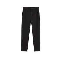 Gross pants children small sub 2023 autumn winter plus suede thickened straight cylinder external wearing radish pants display slim smoke pipe pants