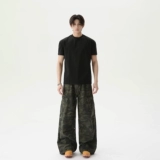 Turntide American Retro Nishe Simple Solid Color круглый круглый плечо с коротким рукавом.