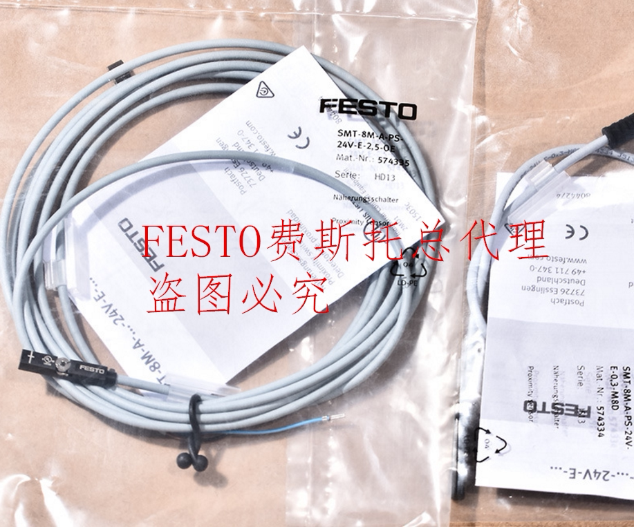 Germany imports Festo magnetic switch SMT-10M-NS-24V-E-2 5-L-OE 551377 spot