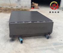 Fixed Denton axle manufacturer Dingding to make electric hydraulic Denkbridge forklift bridge container unloading platform can be customized