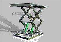 Fixed scissor lift simple car lifting machine plant special large tonnage goods lifter manufacturer set to do
