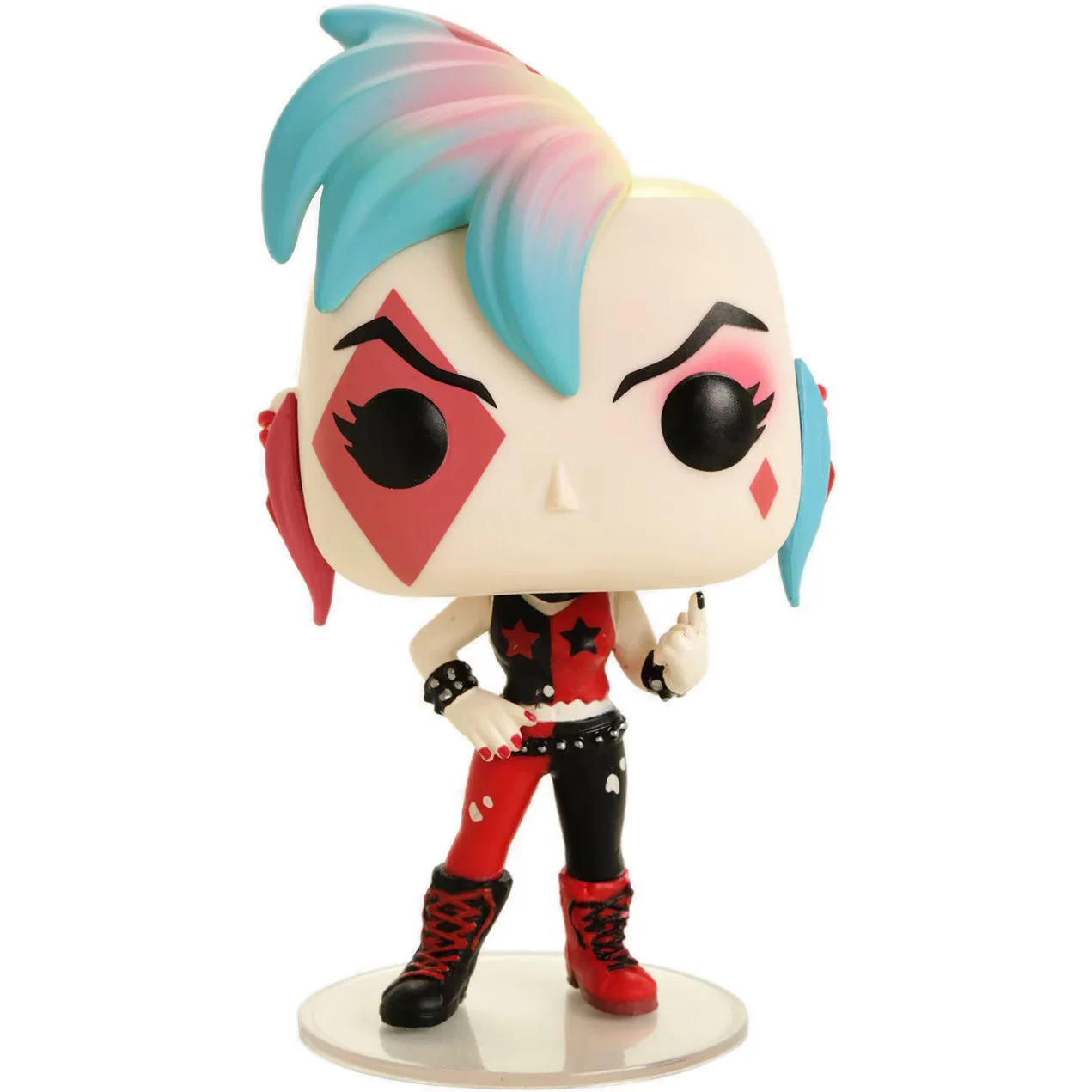 Кукла (POP) 10 см, ПВХ, панк Harley Quinn минифигурка для декора