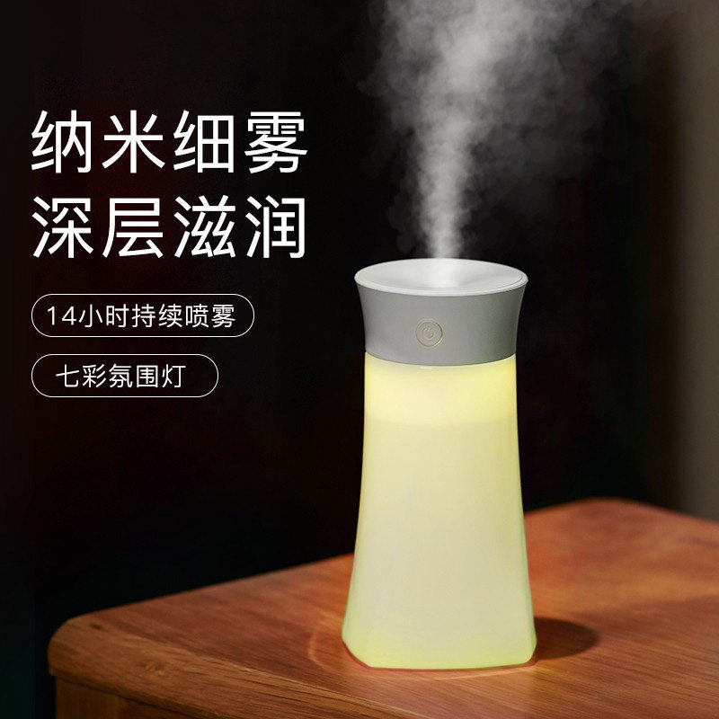 Humidifier Office Desktop Small Home Silent Bedroom On-board Mini Nebulizer Portable Dorm USB