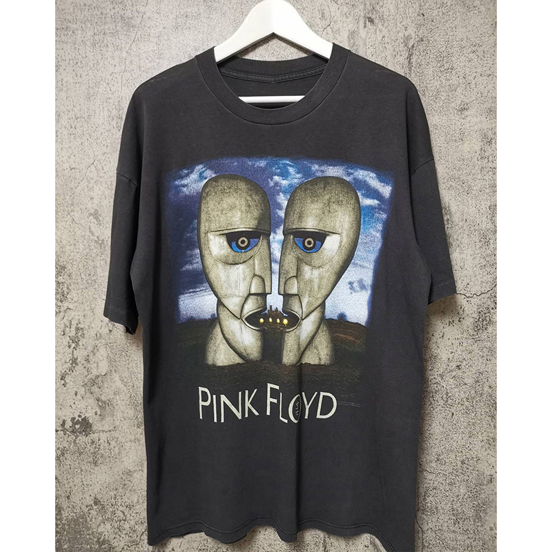Pink Floyd Rock Band Album Cover High-End Short-Sleeved T-Shirt for Men and Women Couples