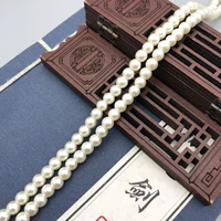 6мм, около 100 штук в упаковке, кремовый