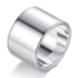 15MM rộng / 99 vòng bạc nam đầy đủ sterling bạc mã rộng độc đoán chỉ số ngón tay trỏ ngón tay cái có thể được chữ nhẫn vàng trắng nam Nhẫn
