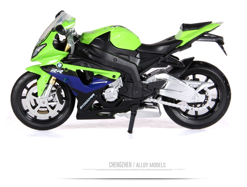 Mô hình xe máy Yamaha r1 BMW 1:12 với bình xăng mô phỏng bình xăng mô phỏng bộ sưu tập xe đường phố - Chế độ tĩnh