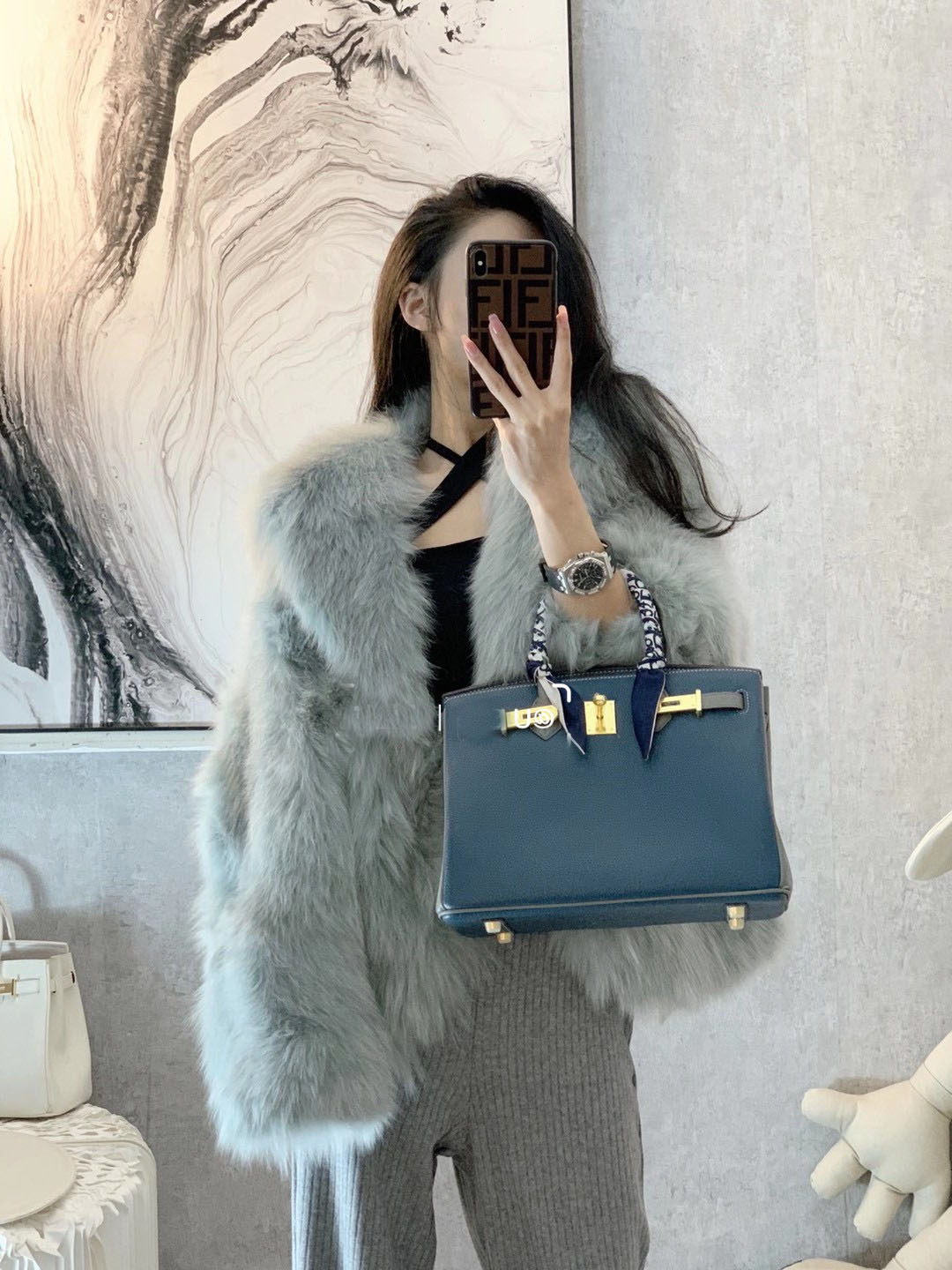 Fur and fur coat women's fried street 2021 new all-match fur all-in-one mink velvet coat small fragrance autumn and winter