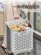 Dirty clothes basket household laundry basket wall-mounted foldable bathroom dirty clothes storage basket bucket bath bathroom artifact