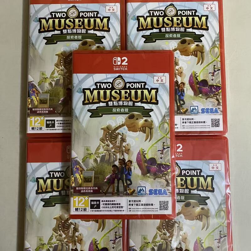 Brand New Switch2 Simulation Game Two Point Museum Explorer Edition Hong Kong Version with Chinese Voiceover Ns2 Cartridge