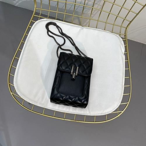 Модная маленькая цепь, небольшая сумка, брендовая сумка на одно плечо, сумка через плечо, популярно в интернете