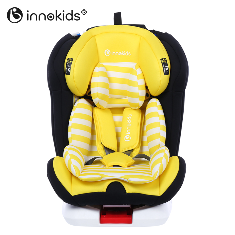 ghế an toàn xe con Innokids với bé tuổi 0-12 năm có thể ngồi trên quay cho ISOFIX 4 tuần.