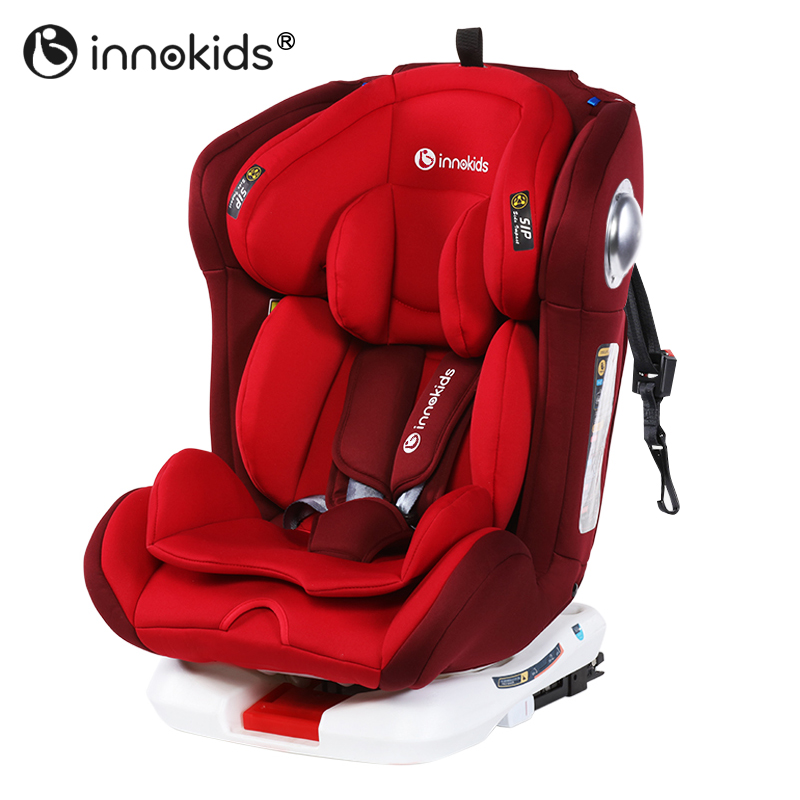 ghế an toàn xe con Innokids với bé tuổi 0-12 năm có thể ngồi trên quay cho ISOFIX 4 tuần.