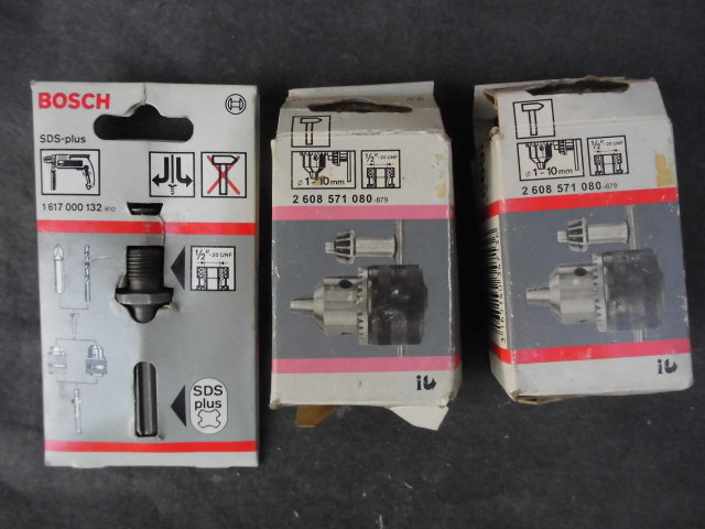 Bosch 1 - 10mm impact drill clamp head four - pit conversion rod electric hammer width clamp accessories