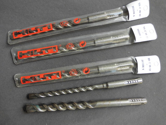 Germany imported Hilti two-pit two-slot rotary hammer drill bit Two-edged round handle impact drill alloy construction drill bit