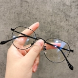 Retro Myopia Glasses Женские анти -мыл -белу -энфекционные бокалы для компьютерных очков могут соответствовать маленькому лице