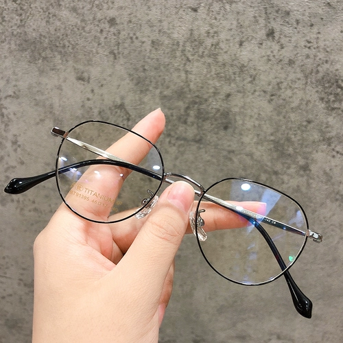 Retro Myopia Glasses Женские анти -мыл -белу -энфекционные бокалы для компьютерных очков могут соответствовать маленькому лице