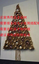 30-40 creative DIY low structural materials kraft pipe paper core cylinder nursery Christmas tree building paper tube