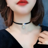 Японский чокер, ожерелье, короткая брендовая ретро цепочка до ключиц, популярно в интернете