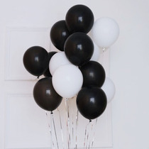 Thickened matte balloon 10 inch black white balloon photography props wedding supplies location wedding dress shooting monochrome