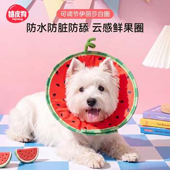 Pet collar waterproof elizabethan collar cat anti-licking and biting cloud-sense soft headgear sterilized puppy shame circle