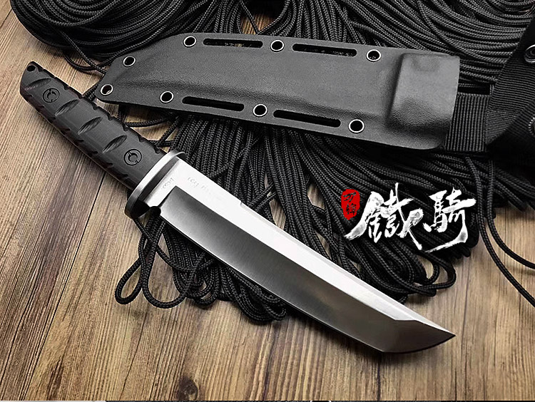 "Dao sắt kỵ sĩ" Cold Moon Samurai DC53 bộ sưu tập cao cấp bằng thép ngoài trời đội quân dao thẳng hàng loạt - Công cụ Knift / công cụ đa mục đích kìm đa năng tốt nhất
