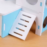 Радужная двухэтажная вилла, домик, игрушка, домашний питомец