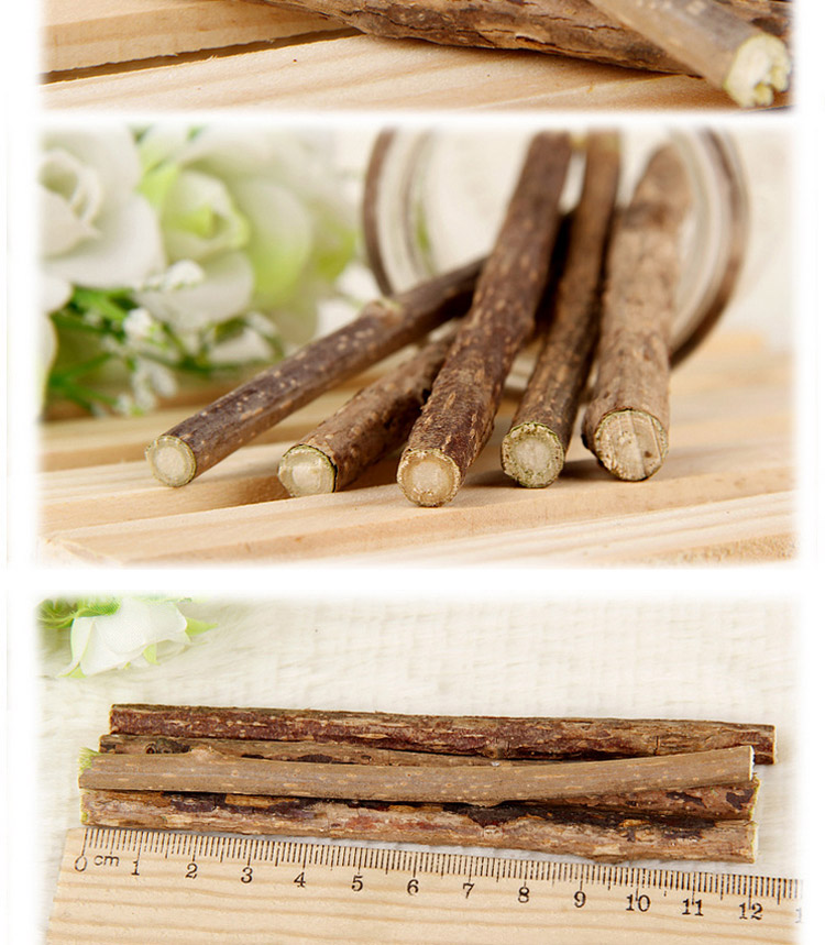 Gỗ Scorpio Stick Cat Snack Cat Cung cấp Mèo Molar Stick Răng Stick Cat Mint Cat Bites Stick A Bag 6 thức ăn mèo minino