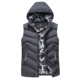 Áo thể thao mùa đông nam vest lỏng cộng với phân bón XL cotton vest dày dày không tay áo khoác thủy triều áo khoác mùa hè nam