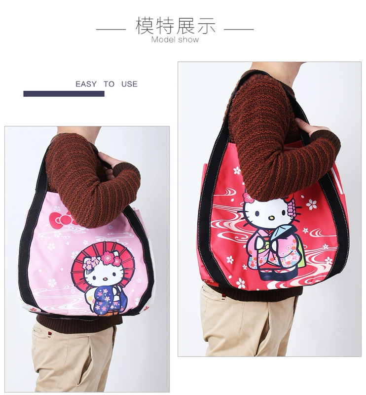 Hello kitty mẹ túi snoopy xác ướp túi công suất lớn mẹ ba lô thời trang ra mẹ và con gói