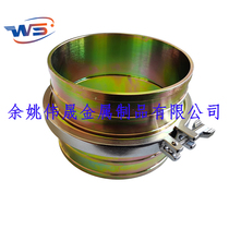 8-inch drainage fire hose connector Emergency flood control remote water supply connector Sanitary clamp quick installation interface