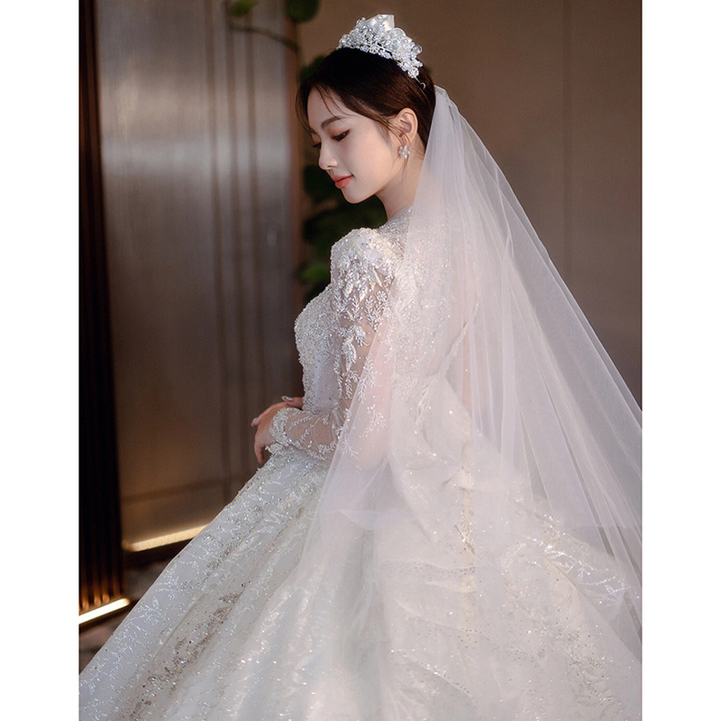 Seven -year -old old shop Luxury Wedding French Main Wedding Get 2024 New Boat Festival Long Sleeve Vedic Senior Senior Sensors Small Skin Out of Gate Seven -year -old old shop Luxury Wedding French Main Wedding Get 2024 New Boat Festival Long Sleeve Vedic Senior Senior Sensors Small Skin Out of Gate