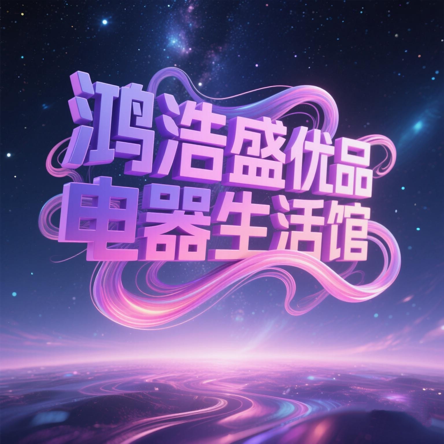 鸿浩盛优品电器生活馆的LOGO