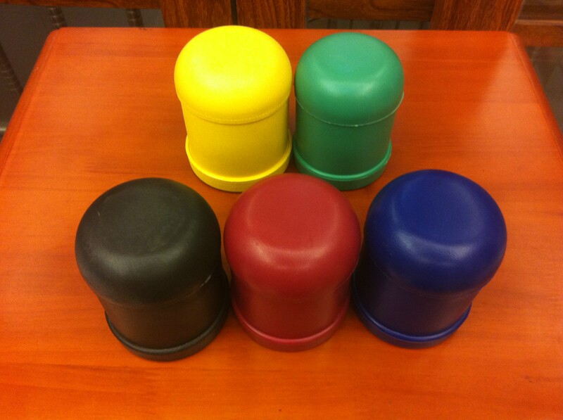 7*10CM sieve in the color of the dice cup straight dice cup 1 box 100 takeoff