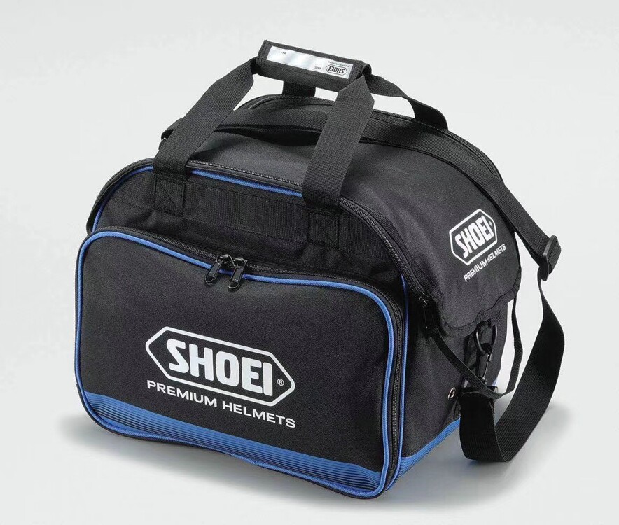 Original SHOEI hard hat backpack bag double zipper motorcycle motorcycle hand-held shoulder oblique cross long distance use