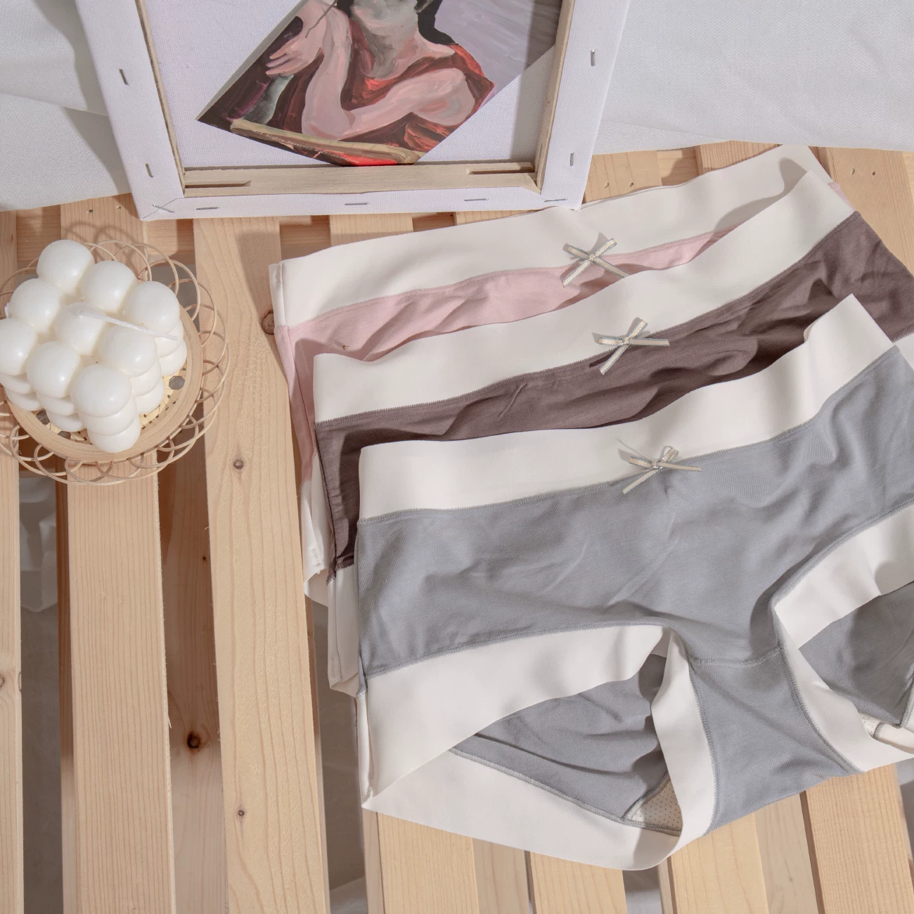 Пюре персиковый соус девушка 60 хиральная эссенция Modal ледяная шелк nude ощущения комфортные без следов трусики, полынь паховая самосдержание