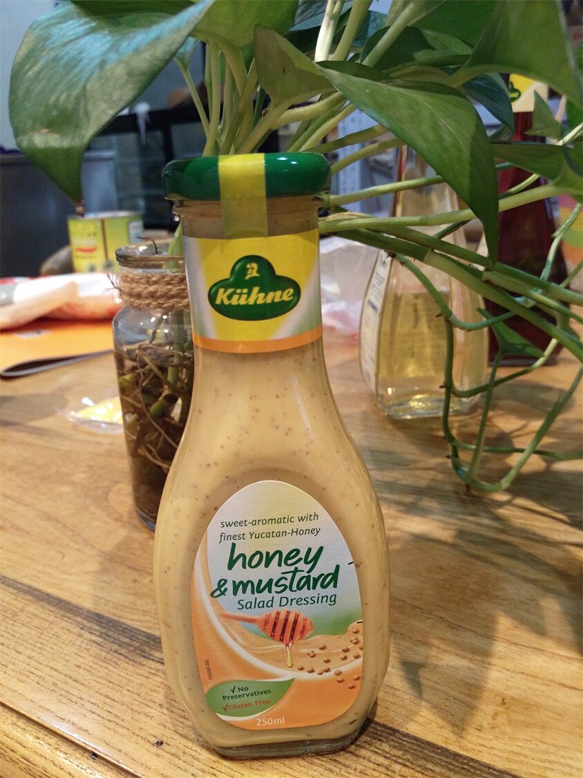 冠利蜂蜜芥末沙拉酱水果蔬菜沙拉寿司色拉三明治汉堡调味酱250ml 调味品 杭州瑞发食品有限公司