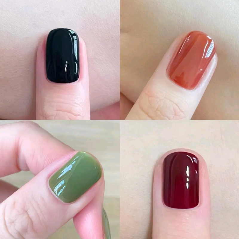 Nail Polish Suitable for Summer, Nude Color, Non-Peelable, Brightening, No-Bake, Quick-Drying, Long-Lasting, 2025 New Model, Healthy and Non-Toxic