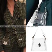 Spot mmmi my mum made it transparent flash drilling waist room with hanging accessories containing jelly packs