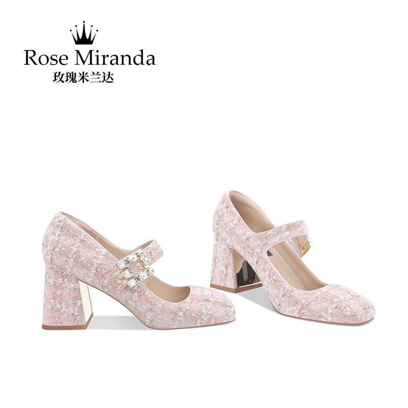 Rose Miranda Commemorative High Heels [New Store Opening] Mary Jane Slip-On Shoes