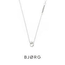 BJORG official authorized Anatomical Heart necklace sterling silver choker Nordic designer