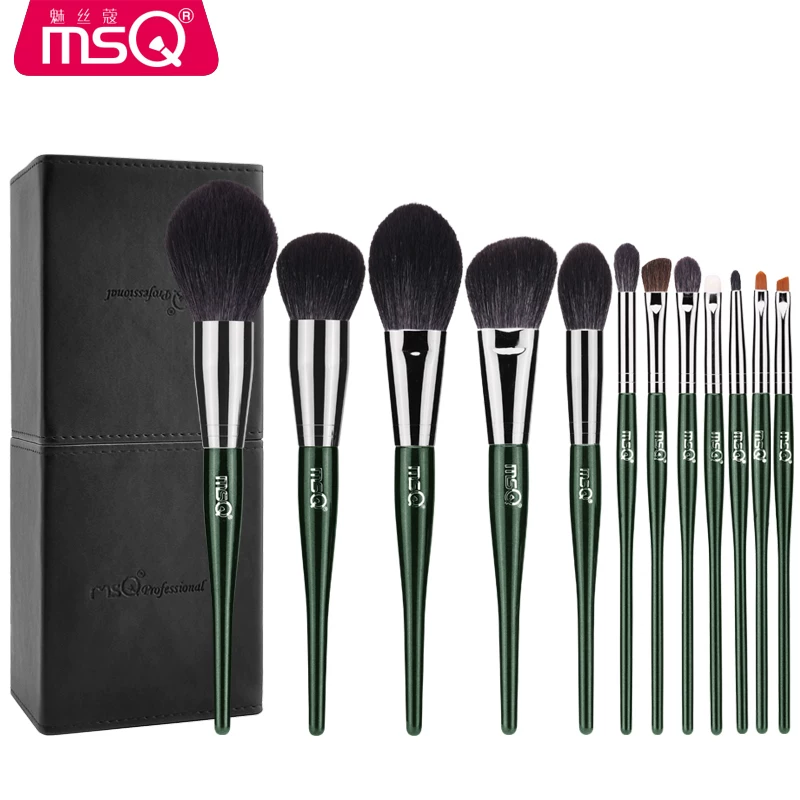 MSQ/ Кисти, набор 12 шт., кошачий глаз, полный комплект