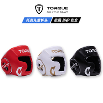 TORQUE Childrens boxing head protector Muay Thai Sanda childrens helmet Fight head protector training protective gear Monkey face