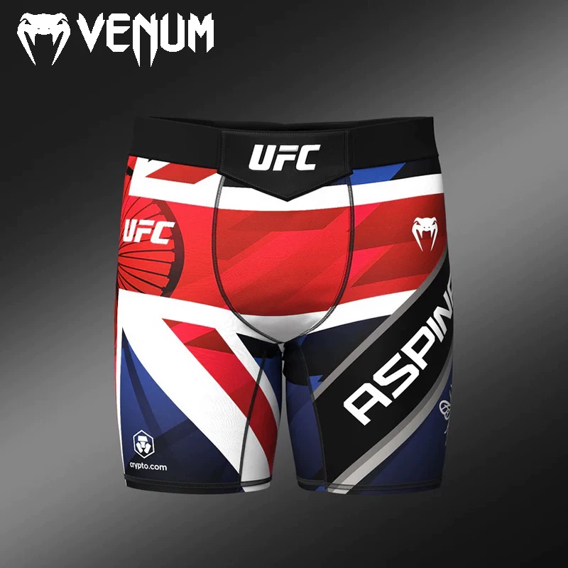 Боксерские штаны VENUM, шорты быстрого высыхания для зала, плотные