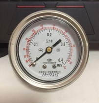 Shanghai Yichuan Shangling pressure gauge 0-0 4MPa Y60 Axial accuracy 1 level 6 interface M14*1 5