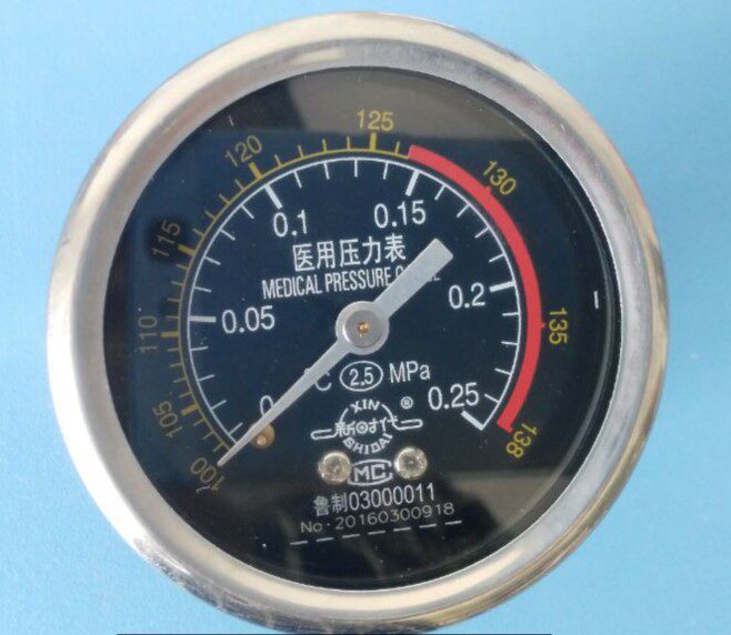 Zibo New Era Medical Pressure Meter 0-0 25MPa Hefei Huatai LX-B50L B75L Sterilizer Accessories