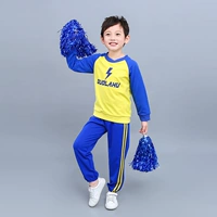 Желтый и синий топ+брюки