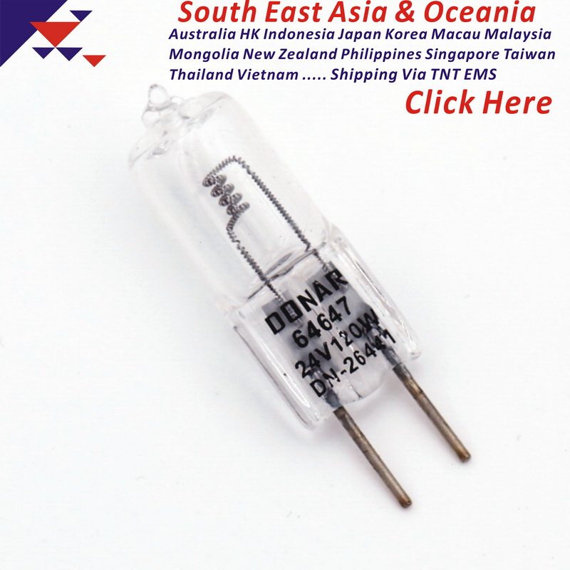 DN-26441 64647 24V120W halogen lamp beads rice bubble hlx Martin operating room shadowless bulb vertical wire